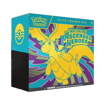Pokemon Mega Evolution Ascended Heroes Elite Trainer Box